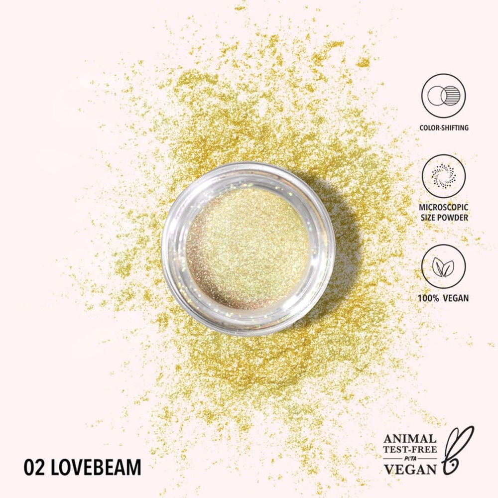 Starstruck Chrome Loose Powder Glitter Makeup for Eyes and Face Lovebeam